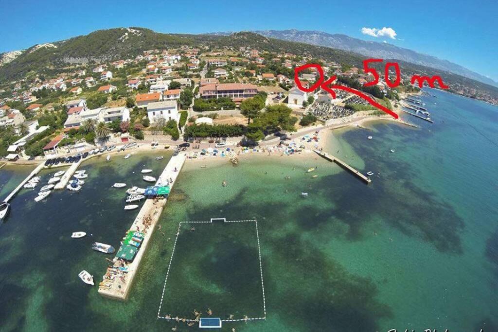 Sea View Room With Kitchen, Balcony&Air Condition Barbat na Rabu Εξωτερικό φωτογραφία